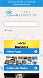 Mobile Screenshot of hellonoblesville.com